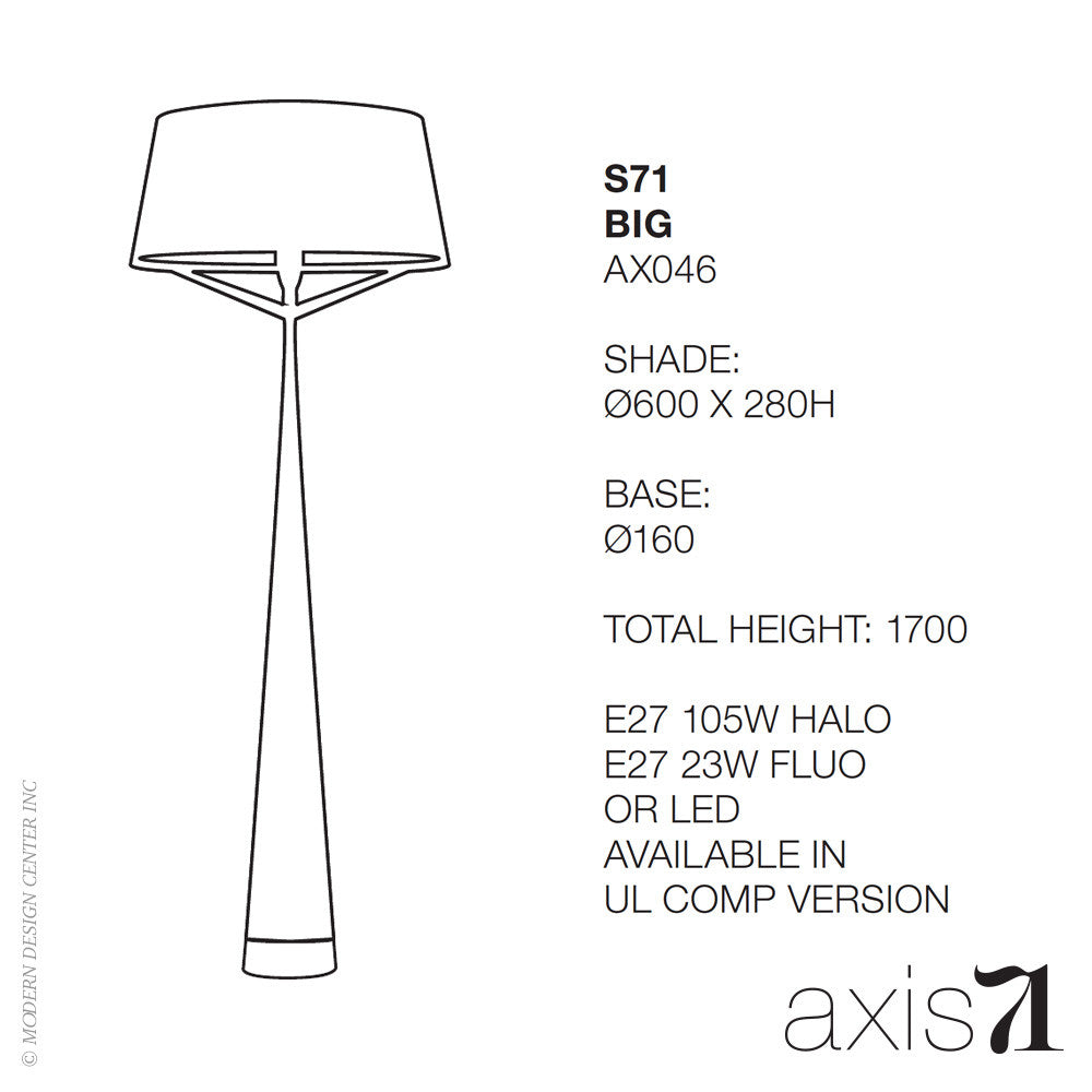 Axis 71 S71 Floor Lamp | Axis 71 | LoftModern
