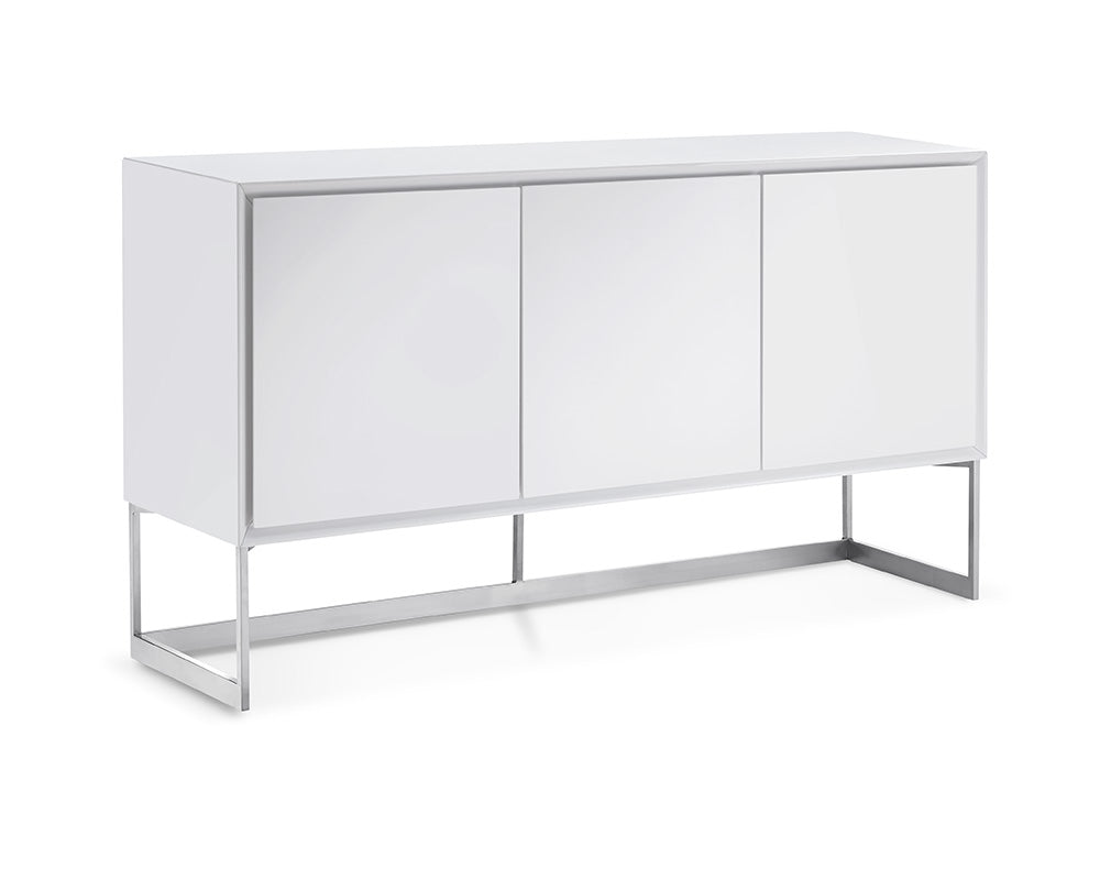 Fiona Buffet Table White by Whiteline