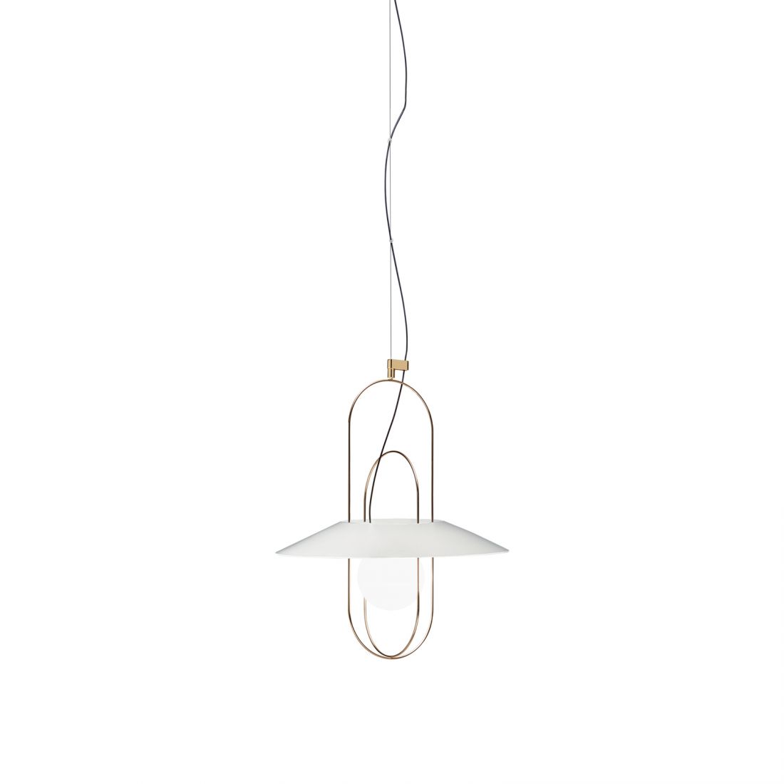 FontanaArte Setareh Small Glass Diffuser Suspension Light