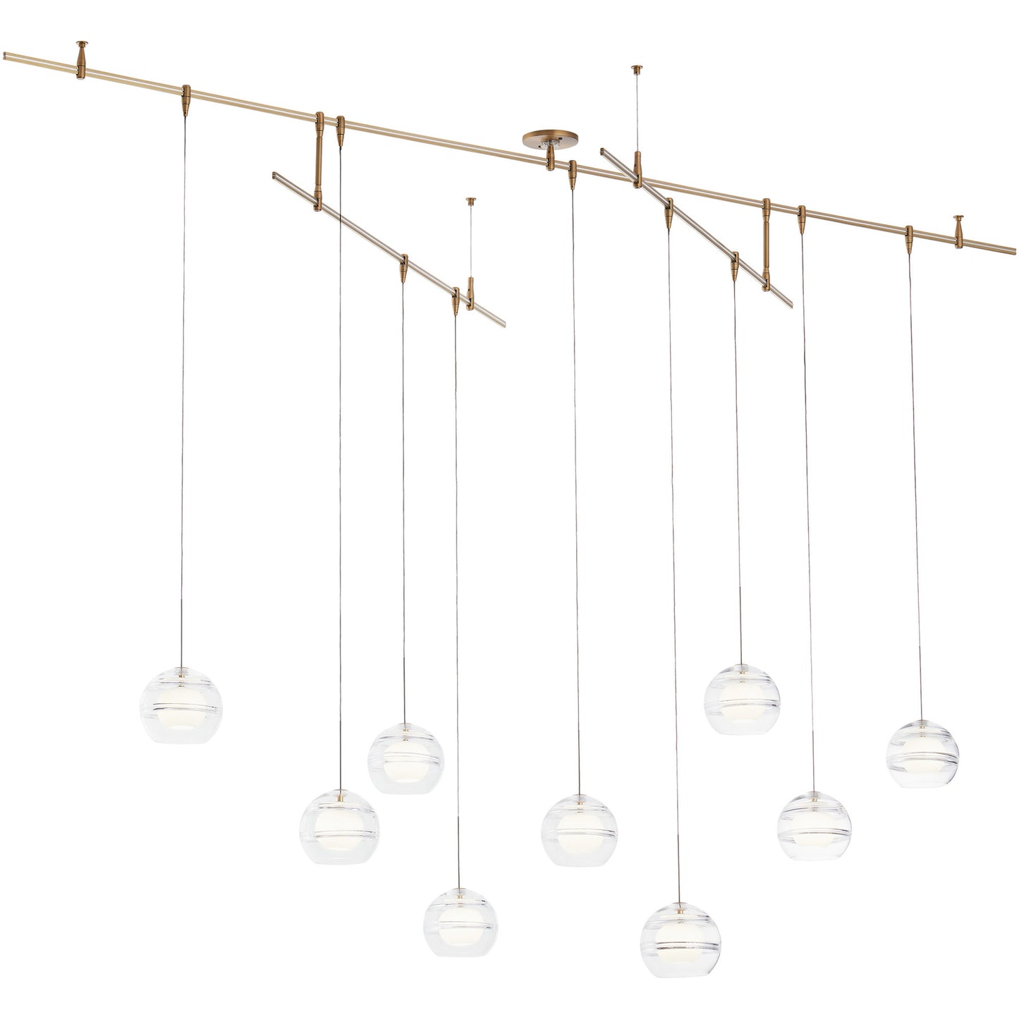 Sedona 9-Light Pendant Chandelier | Visual Comfort Modern