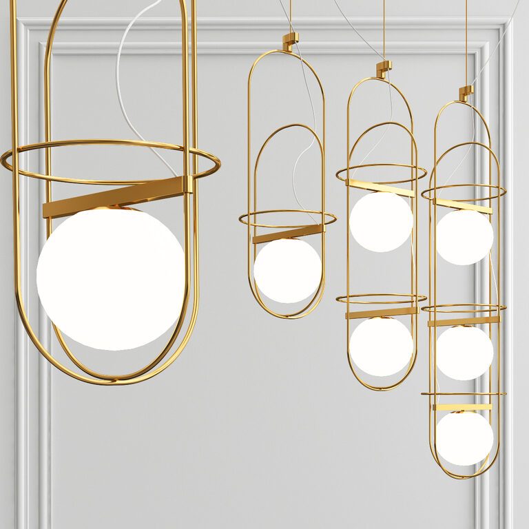 FontanaArte Setareh Medium 2 Diffuser Suspension Light