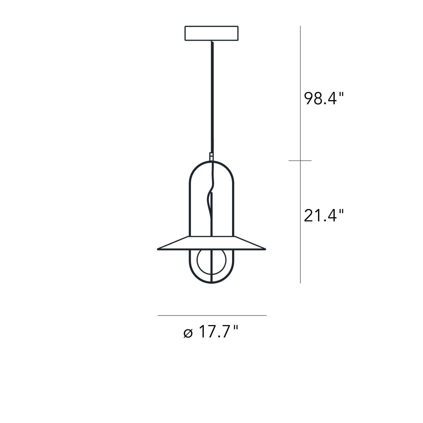 FontanaArte Setareh Small Glass Diffuser Suspension Light