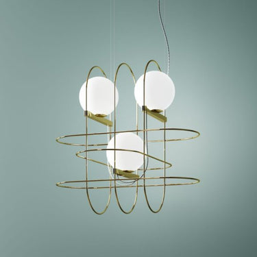 FontanaArte Setareh 3 Diffuser Small Suspension Light