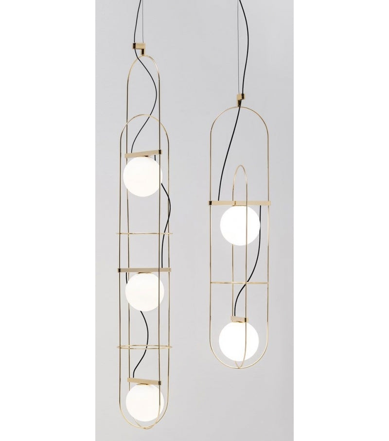 FontanaArte Setareh Medium 2 Diffuser Suspension Light