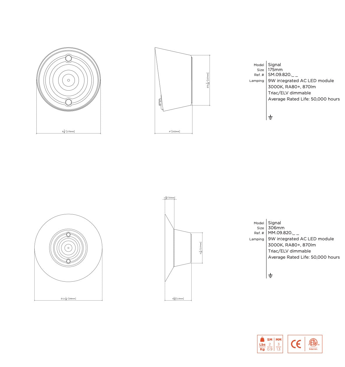 Viso Signal Wall Sconce