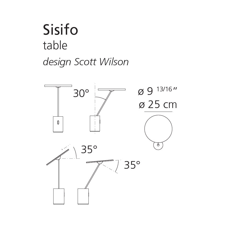 Artemide Sisifo Table Lamp