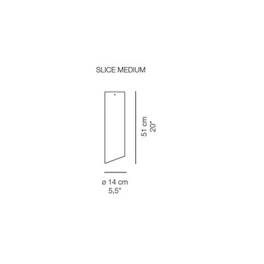 Slice Ceiling Light Medium by Karboxx