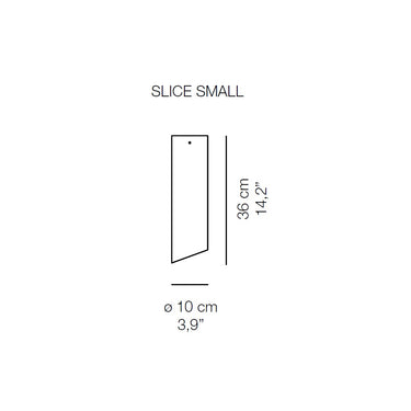 Slice Ceiling Light Small by Karboxx