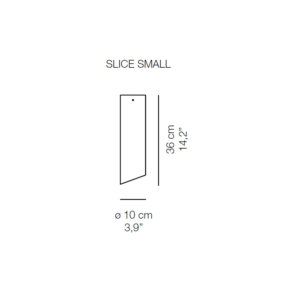 Slice Ceiling Light Small by Karboxx