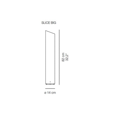 Slice Table Lamp Large by Karboxx