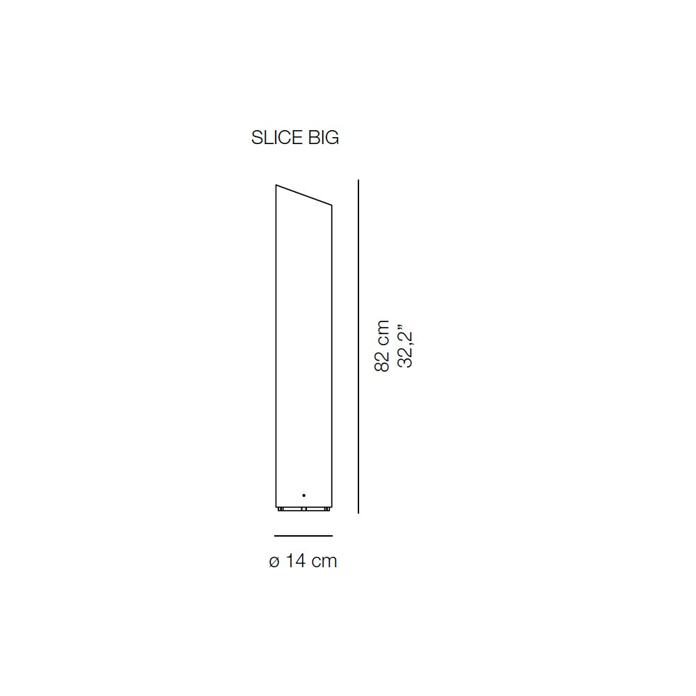 Slice Table Lamp Large by Karboxx