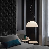 Sonora 437 Metal Suspension Lamp by Oluce