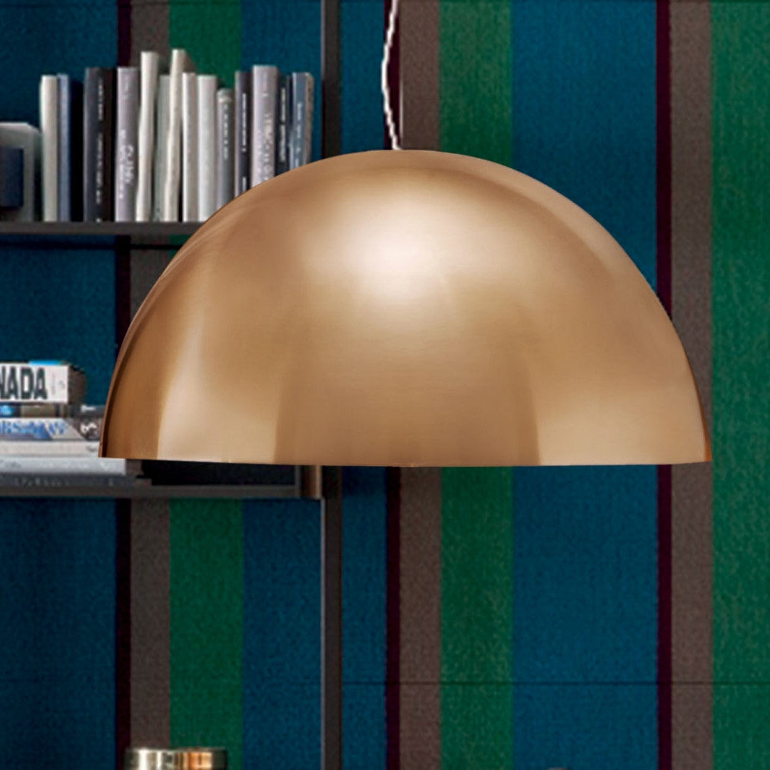 Sonora 408 Metal Suspension Lamp by Oluce