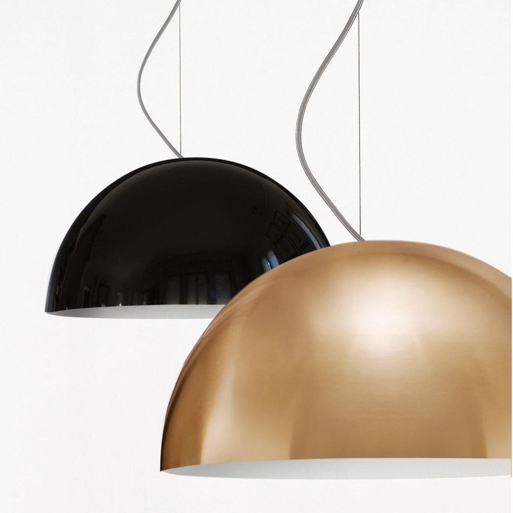 Sonora 437 Metal Suspension Lamp by Oluce