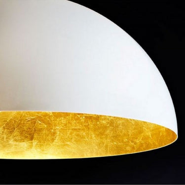 Sonora 490 Blown Glass PMMA Suspension Lamp by Oluce