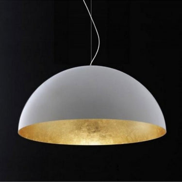 Sonora 490 Blown Glass PMMA Suspension Lamp by Oluce