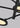 Decorative LED ceiling light fixture with directional lighting arms