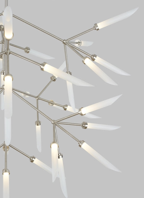 Spur Grande Chandelier | Visual Comfort Modern