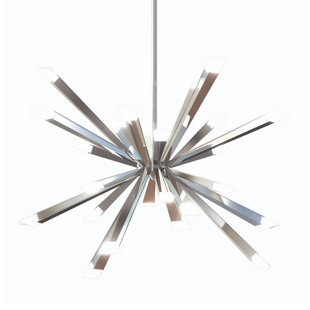 BlackJack Lighting Starburst Chandelier