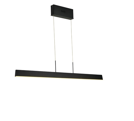 Thumprints Lennox Black Island Chandelier T1010