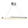 Thumprints Ellipse Chrome Dining Chandelier T1020