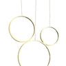 Thumprints Halo Chrome Pendant Light T1026