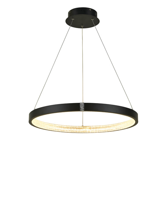 Thumprints Kinsley Black Dining Chandelier T1030