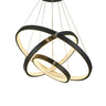 Thumprints Kinsley Black Foyer Chandelier T1033