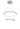 Thumprints Senary Chrome Foyer Chandelier T1035