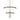 Thumprints Glacier Black Foyer Chandelier T1040