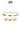 Thumprints Fusion Chrome Foyer Chandelier T1048