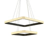 Thumprints Willow Black Foyer Chandelier T1050