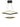 Thumprints Willow Black Foyer Chandelier T1050