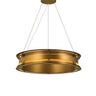 Thumprints Bristol Antique Gold Dining Chandelier T1055