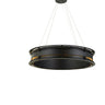 Thumprints Bristol Black Dining Chandelier T1055