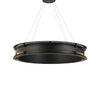 Thumprints Bristol Black Dining Chandelier T1058