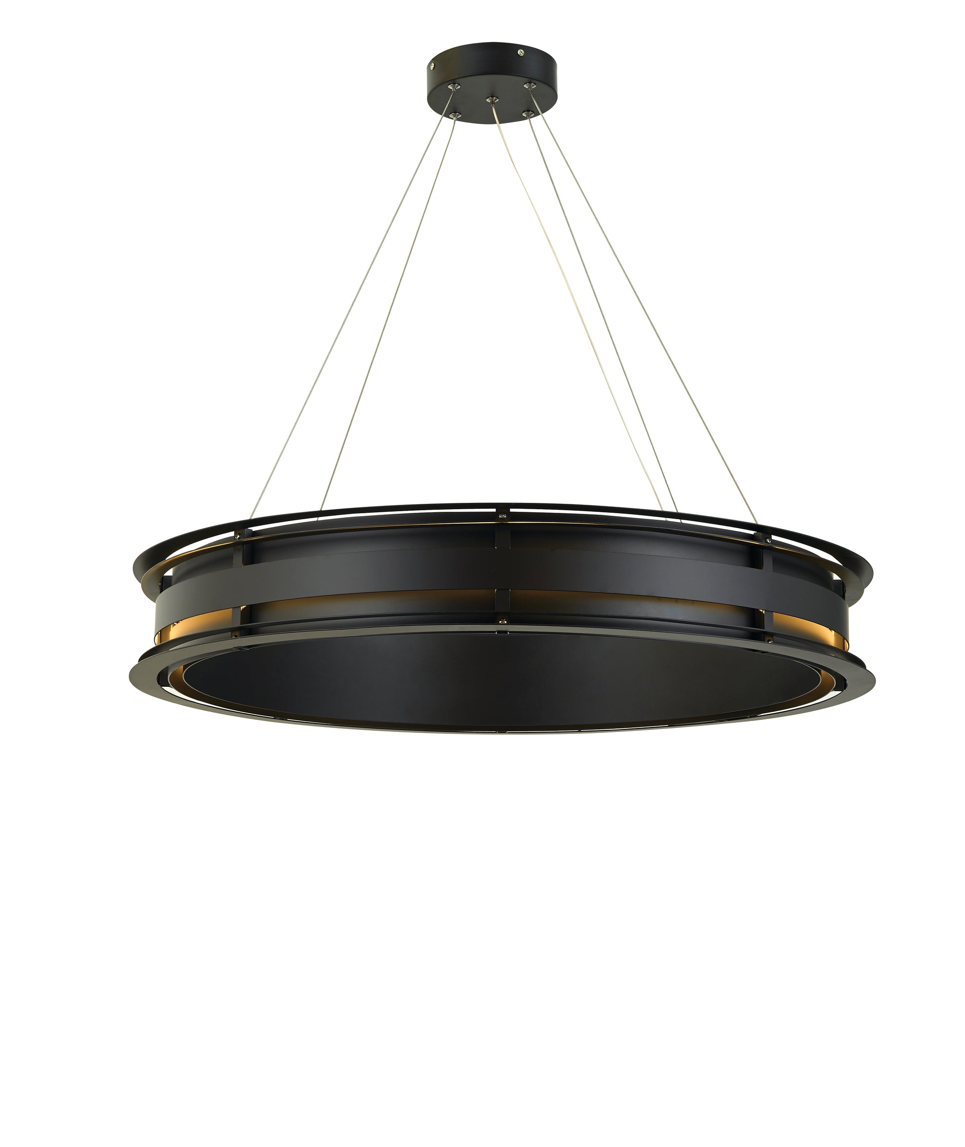 Thumprints Black Bristol Dining Chandelier