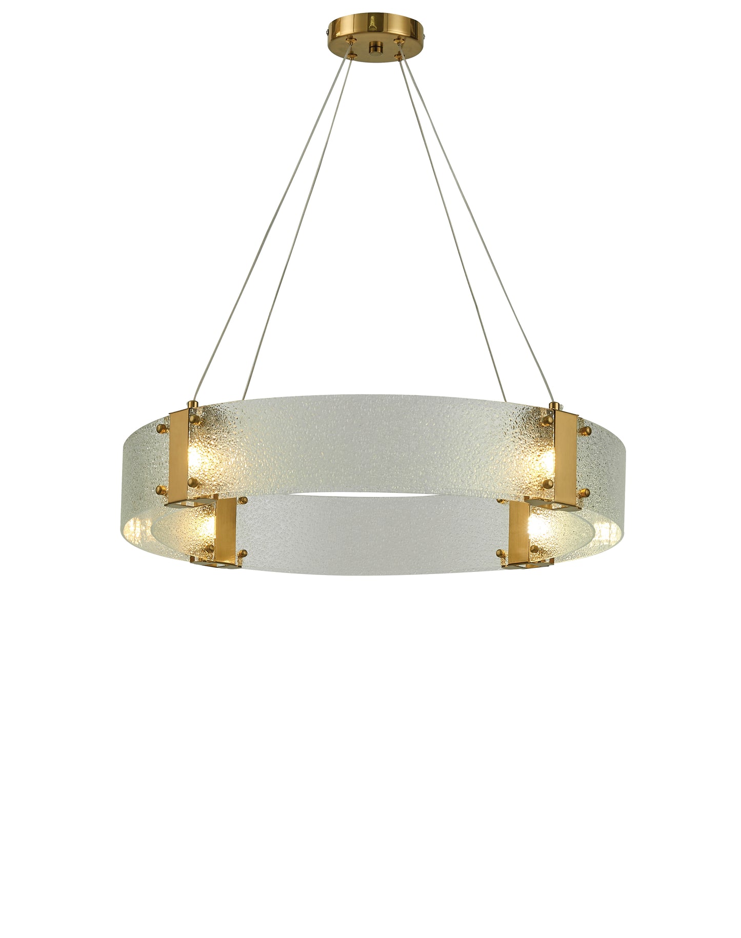 Thumprints Lyra Gold Dining Chandelier T1060