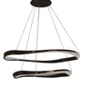 Thumprints Oakley Black Dining Chandelier T1068