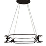 Thumprints Luka Black Dining Chandelier T1072