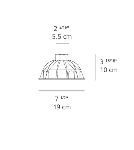Artemide Ego 55 Drive Over Square