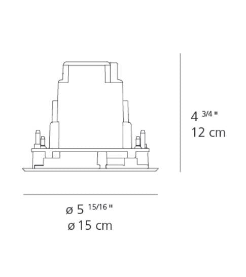 Artemide Ego 150 Downlight Round