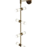 ModernRail Wall Sconce Glass Cylinders | Visual Comfort Modern | LoftModern