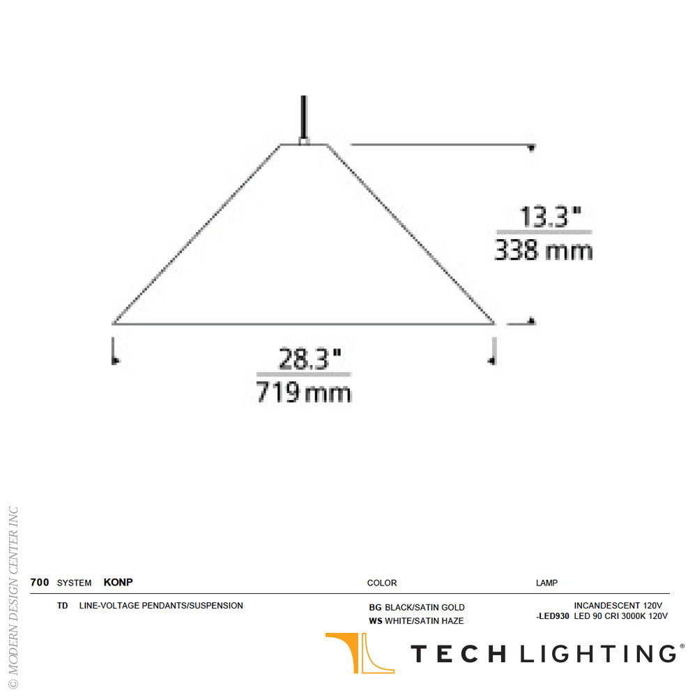Konos LED Pendant Light | Visual Comfort Modern
