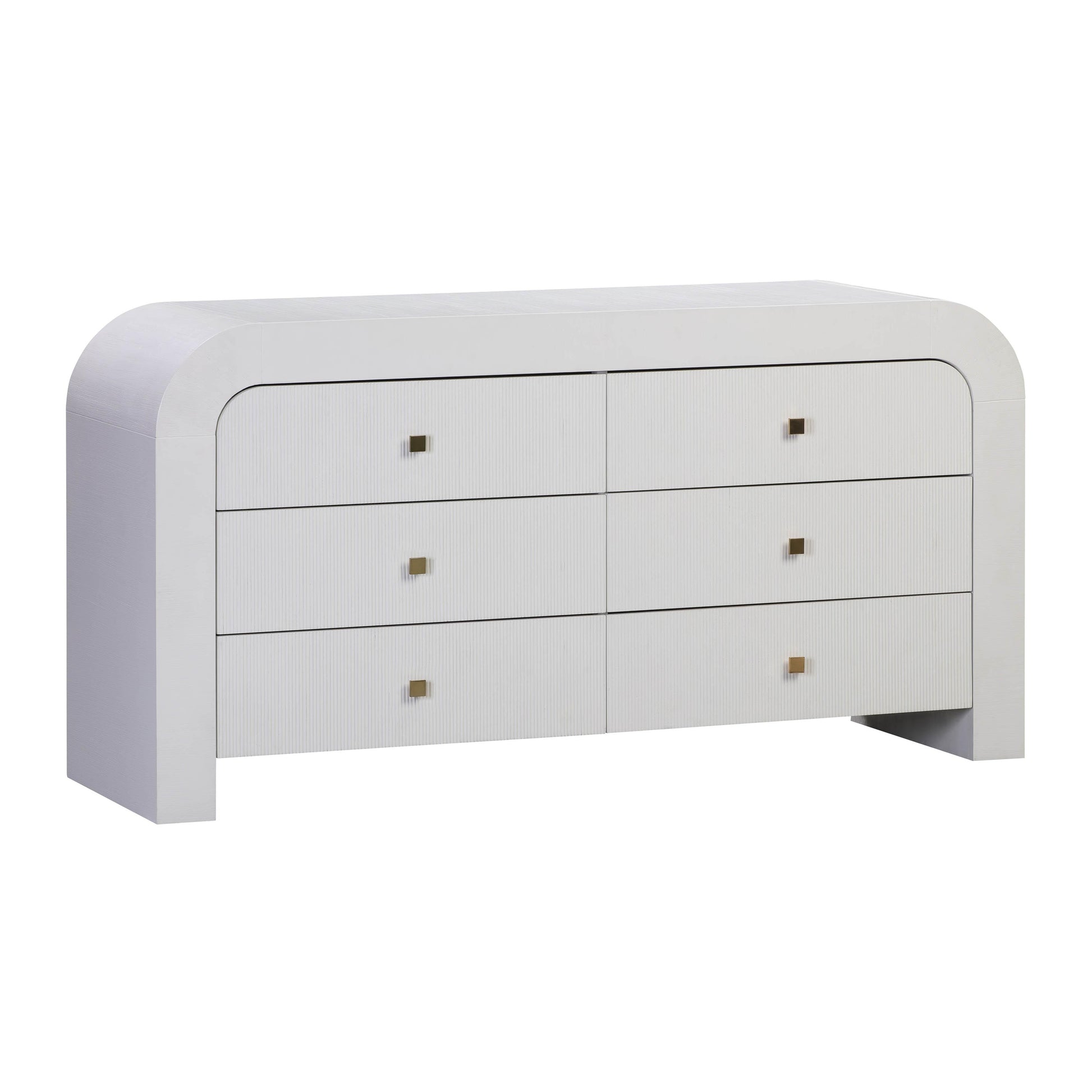 Tov Furniture Hump 6 Drawer White Dresser