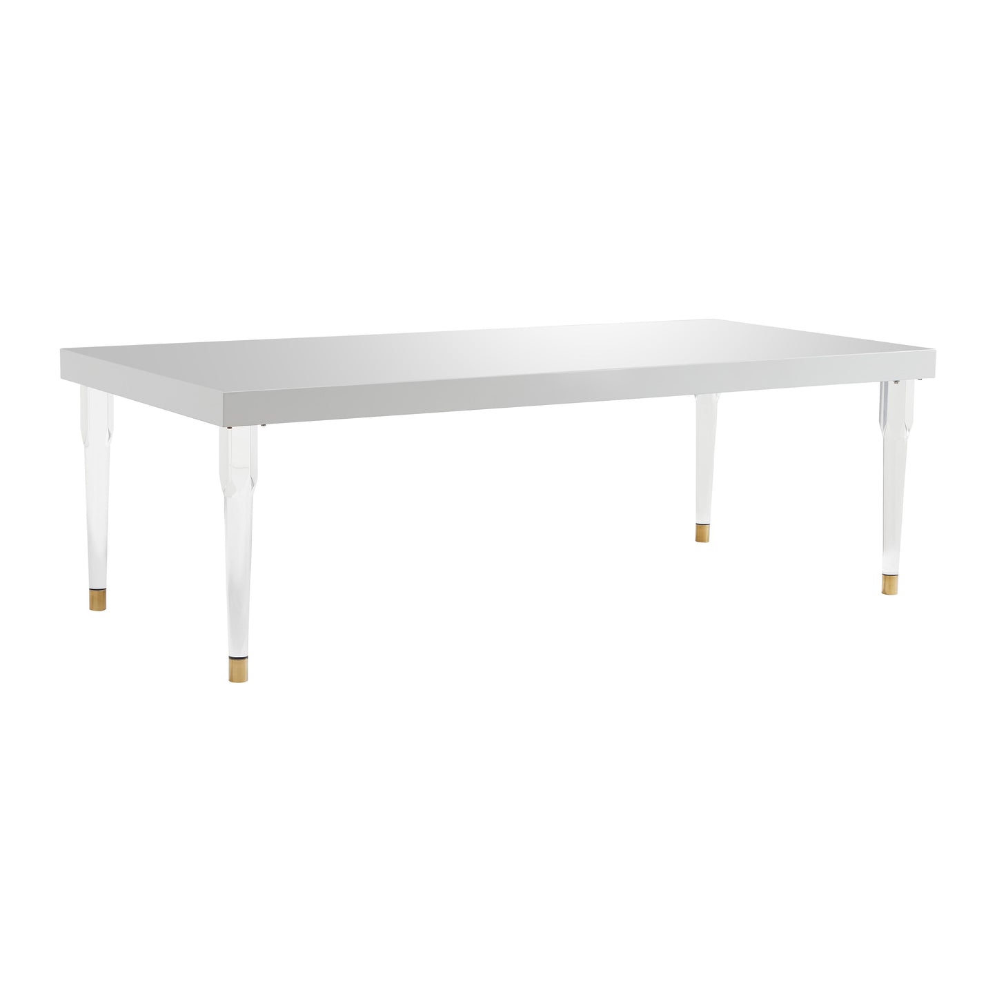 Tov Furniture Tabby Glossy Lacquer Dining Table