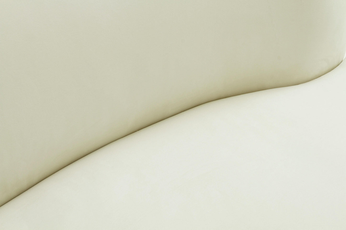 Tov Furniture Cannellini Cream Velvet Sofa