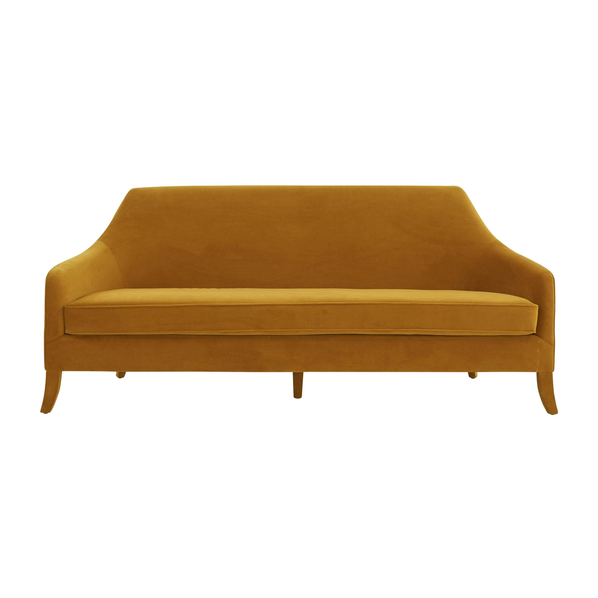 Tov Furniture Neveah Turmeric Velvet Sofa