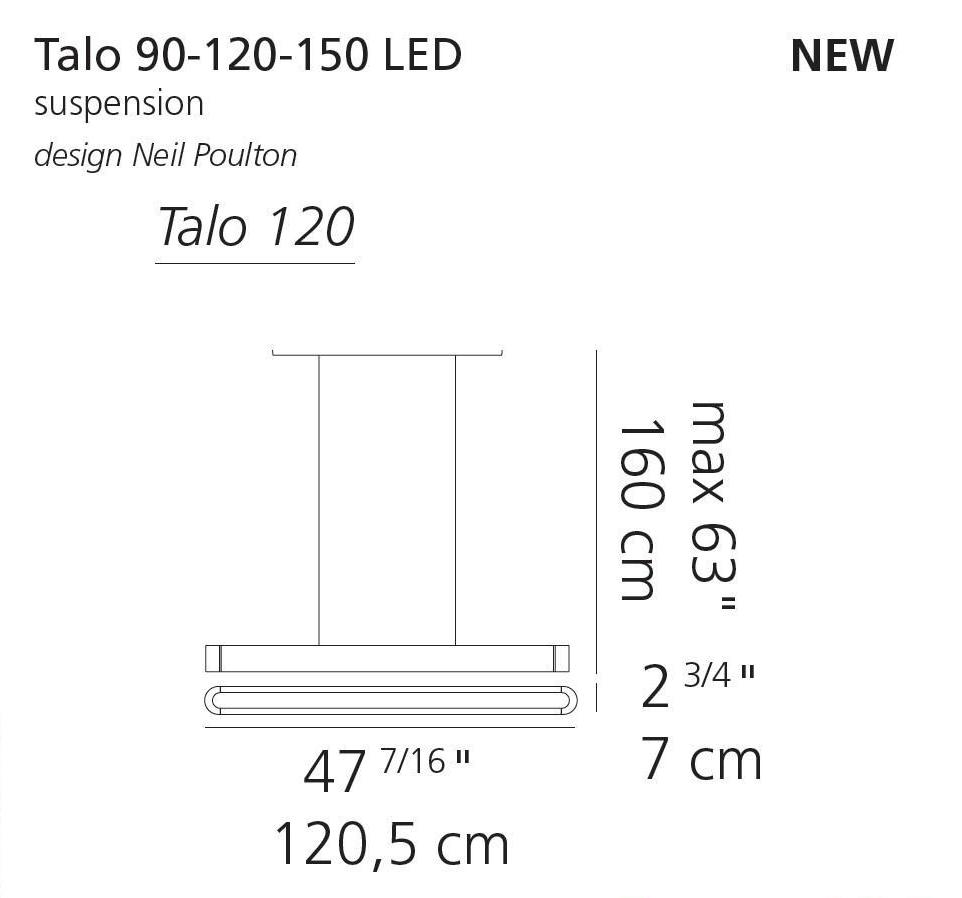 Artemide Talo 120 Led Pendant Light