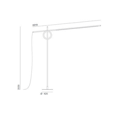 Pallucco Tangent XL Floor Lamp